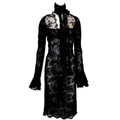 ysl lace dress|yves Saint Laurent evening dresses.